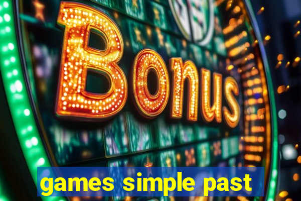 games simple past