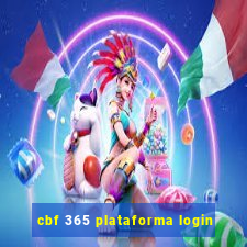 cbf 365 plataforma login