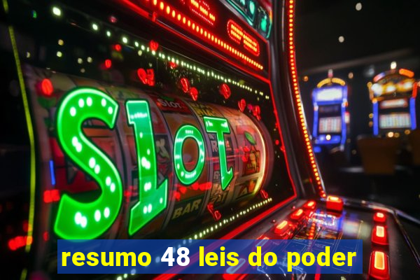 resumo 48 leis do poder