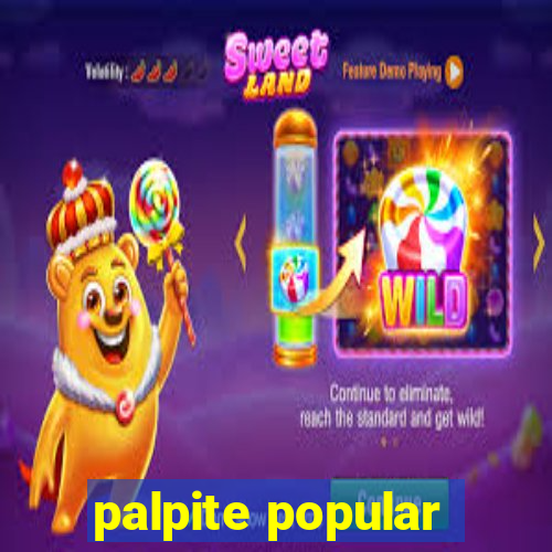 palpite popular