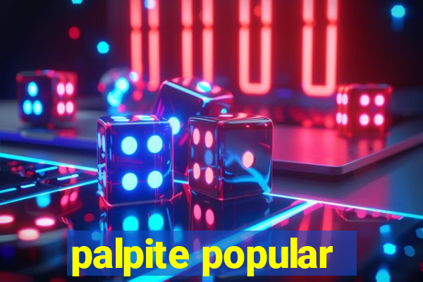 palpite popular