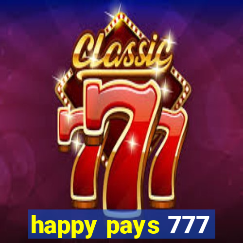 happy pays 777