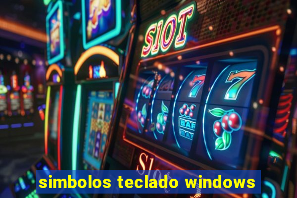 simbolos teclado windows