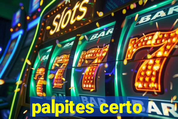 palpites certo