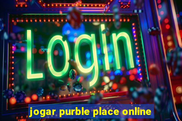 jogar purble place online