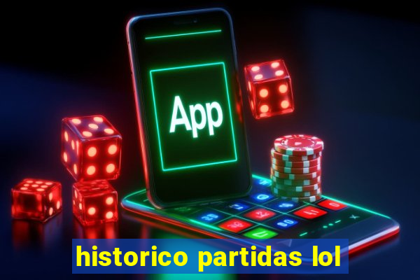 historico partidas lol