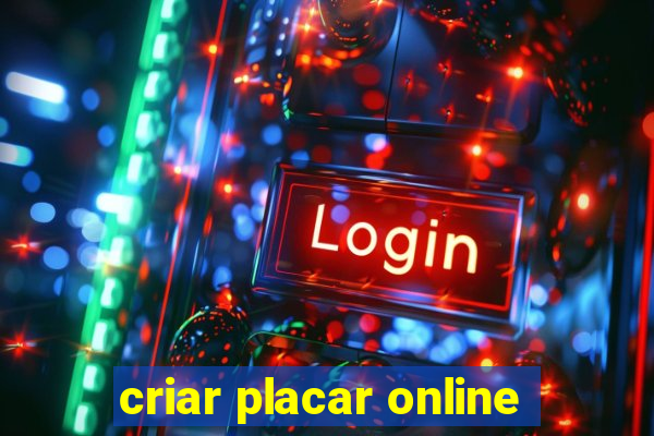 criar placar online