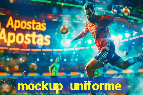 mockup uniforme futebol psd free