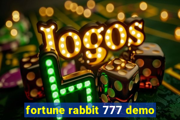 fortune rabbit 777 demo