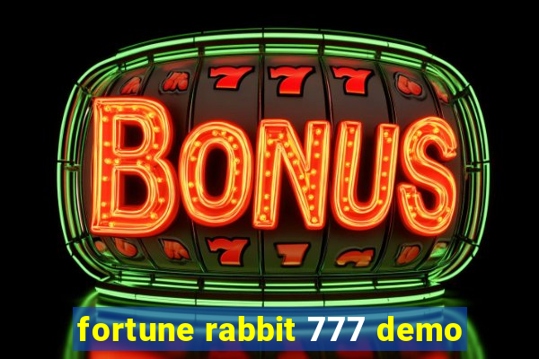 fortune rabbit 777 demo