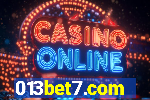 013bet7.com