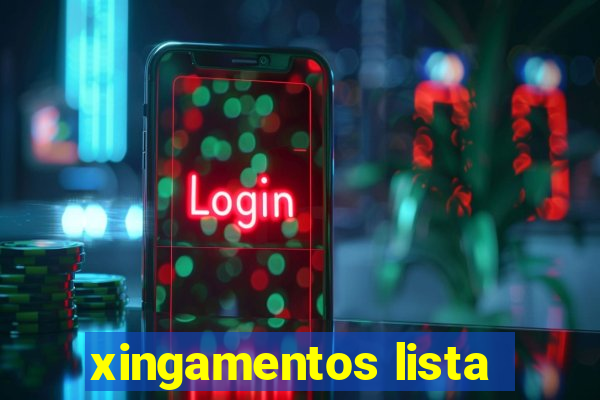 xingamentos lista