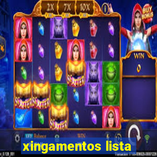 xingamentos lista