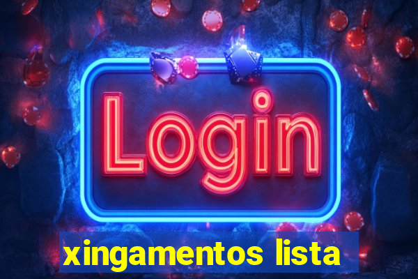 xingamentos lista