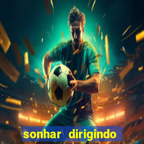 sonhar dirigindo carro jogo do bicho