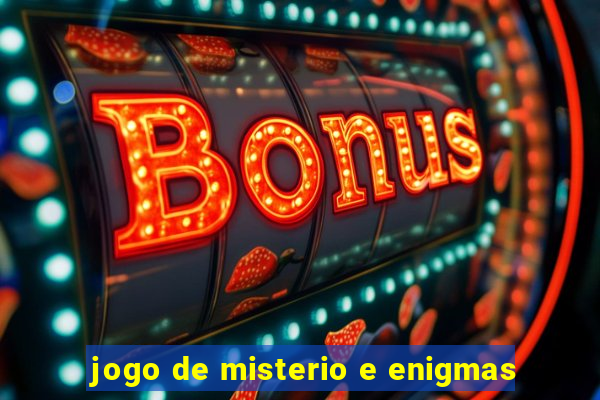 jogo de misterio e enigmas