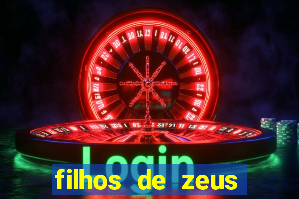 filhos de zeus mitologia grega