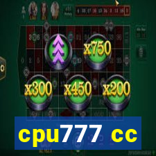 cpu777 cc