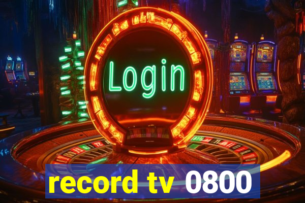 record tv 0800