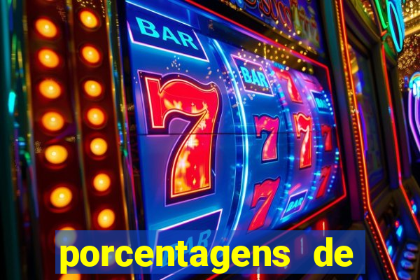 porcentagens de jogos pagantes