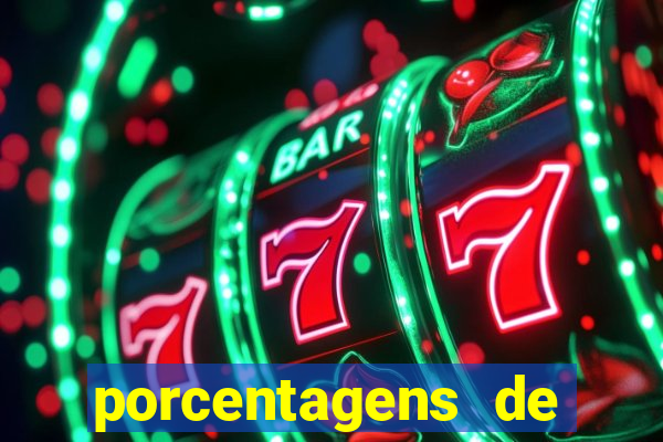 porcentagens de jogos pagantes