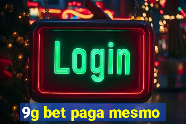 9g bet paga mesmo