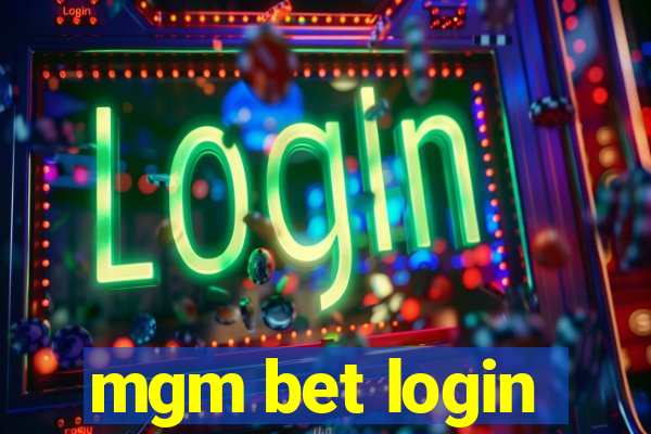 mgm bet login