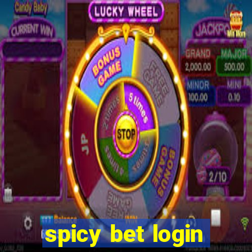 spicy bet login