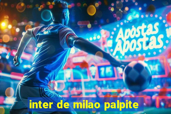 inter de milao palpite