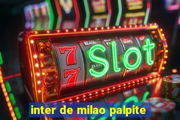 inter de milao palpite