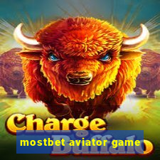 mostbet aviator game