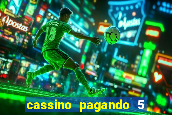 cassino pagando 5 reais no cadastro