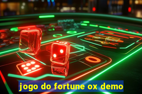 jogo do fortune ox demo