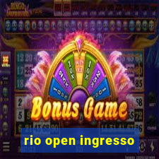 rio open ingresso