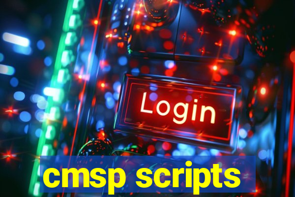 cmsp scripts