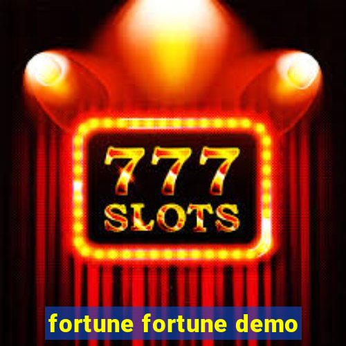 fortune fortune demo