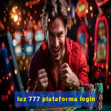 luz 777 plataforma login