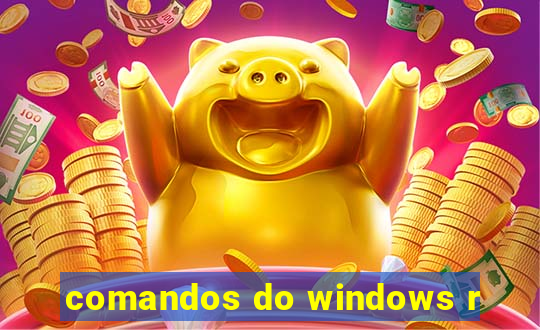 comandos do windows r