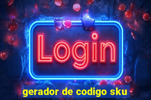 gerador de codigo sku