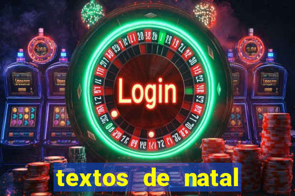 textos de natal para imprimir