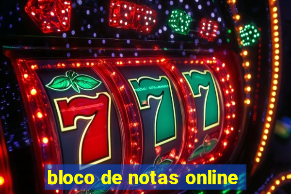 bloco de notas online