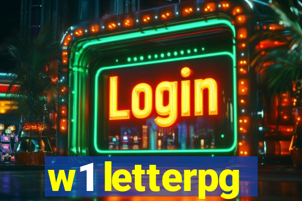 w1 letterpg