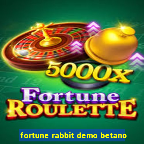 fortune rabbit demo betano