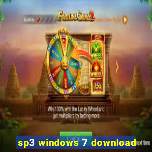 sp3 windows 7 download