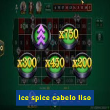 ice spice cabelo liso