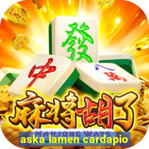 aska lamen cardapio