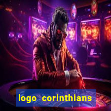 logo corinthians preto e branco