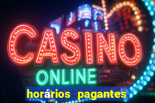 horários pagantes fortune tiger madrugada