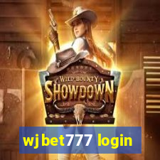 wjbet777 login