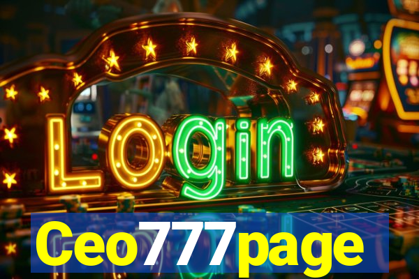 Ceo777page